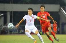 Equipo sub-18 de fútbol de Vietnam eliminado de Campeonato del Sudeste Asiático