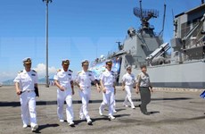 Buques de la Marina de Sudcorea visitan ciudad vietnamita de Da Nang