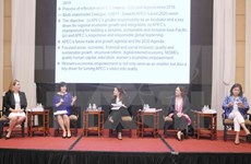 Efectúan en Vietnam diálogo de políticas de alto nivel del APEC sobre mujer y economía