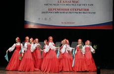 Comienza jornadas de la Cultura rusa en Vietnam