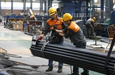 Sector siderúrgico de Vietnam creceió 24 por ciento en primeros nueve meses de 2017