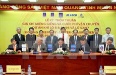 Firman dos contratos para desarrollo de yacimiento de gas en Vietnam