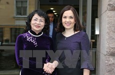Vicepresidenta de Vietnam continúa actividades en Finlandia