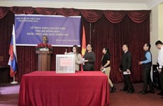 Embajada de Vietnam en Rusia recauda fondos para víctimas de inundaciones