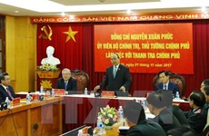 Premier vietnamita sostiene encuentro con nuevo inspector general del gobierno