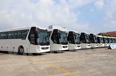 Ponen en servicios autobuses lanzadera para facilitar transportación de delegados en APEC 2017