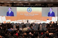 Presidente de Vietnam destaca aportes de comunidad empresarial en logros del APEC