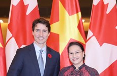 Presidenta del Parlamento vietnamita aprecia política exterior de Canadá