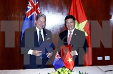APEC 2017: Vicepremier vietnamita se reúne con cancilleres de Nueva Zelanda y Papúa Nueva Guinea