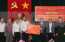 Laos asiste a localidad vietnamita en recuperación de secuelas de tifón Damrey