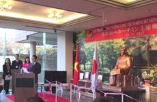 Inauguran en Japón estatua en homenaje al presidente Ho Chi Minh