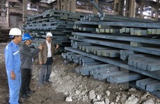 Sector de acero de Vietnam crece un 22,8 por ciento en diez meses