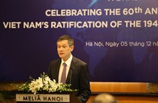 Destacan integración de Vietnam a los Convenios de Ginebra
