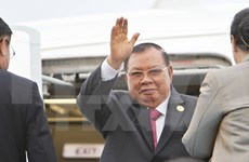 Máximo dirigente partidista y presidente de Laos visitará Vietnam