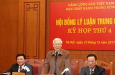 Máximo dirigente partidista de Vietnam exhorta reformas en labores teóricas