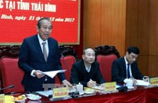Vicepremier de Vietnam revisa desarrollo socioeconómico de provincia norteña