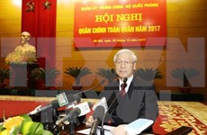 Dirigente partidista orienta labores de ejército vietnamita en próximo año 