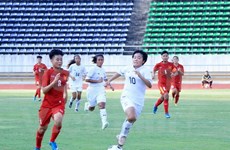 Futbolistas femeninas vietnamitas aceleran preparativos para Copa Asiática  
