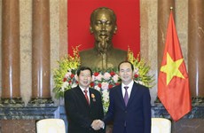 Presidente Dai Quang pide a tribunales de Vietnam y Laos impulsar reformas