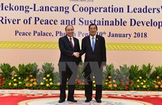 Premier de Vietnam llegar a Camboya para asistir a Cumbre de Cooperación Mekong-Lancang