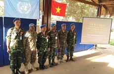 Resaltan aportes de Vietnam al mantenimiento de paz