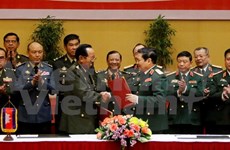 Ejércitos de Vietnam y Camboya fortalecen cooperación 