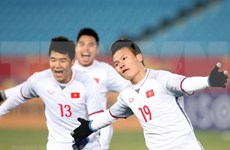 Medios de prensa japoneses saludan la victoria del equipo de fútbol sub 23 de Vietnam
