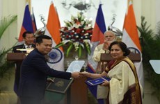India y Camboya firman cuatro acuerdos de cooperación