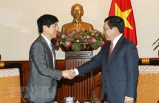 Vicepremier vietnamita recibe a alto funcionario japonés