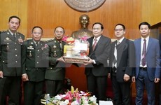 Resaltan cooperación entre Camboya y Vietnam en seguridad y defensa