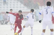 Gol de centrocampista Quang Hai votado como el mejor del Campeonato Asiático