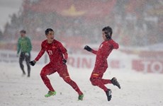 Televisión japonesa valora altamente el desarrollo de fútbol de Vietnam