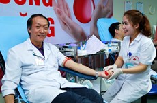Se retoma en Vietnam campaña de donación de sangre