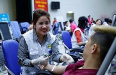 Inauguran en Hanoi movimiento anual de donación voluntaria de sangre 