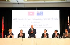 Premier vietnamita interviene en Foro Empresarial con Nueva Zelanda