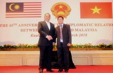 Vietnam y Malasia mantienen excelentes relaciones de colaboración 