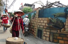 Comuna de pinturas murales, emergente destino turístico en Quang Binh