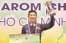 Billarista vietnamita se coronó en el Campeonato asiático de Billar carambola