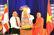 Presidente del FPV felicita a los khmeres por fiesta de año nuevo 
