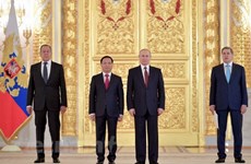 Vladimir Putin destaca desarrollo de relaciones Vietnam-Rusia  