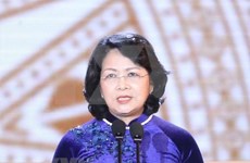 Vicepresidenta de Vietnam parte hacia Australia para Cumbre Global de Mujeres