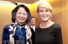 Vietnam aspira a impulsar nexos con Australia, reafirma vicepresidenta Ngoc Thinh