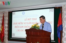 Celebran en Camboya el 43 aniversario de reunificación nacional de Vietnam