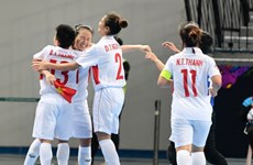 Vietnam clasifica a los cuartos de final del campeonato asiático de fútsal