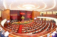 Comité Central del Partido Comunista de Vietnam concluye primera jornada de su VII pleno