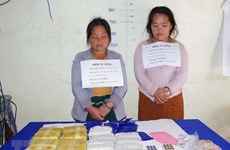 Arrestan a dos traficantes laosianas con 34 mil pastillas de metanfetamina