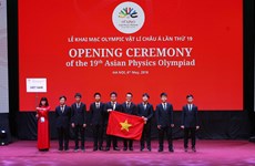 Vietnam gana cuatro medallas de oro en Olimpiada de Física de Asia 