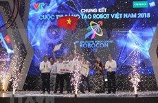 LH-ATM gana Concurso de Robótica de Vietnam 2018