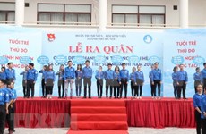 Jóvenes de Vietnam asisten a campaña de voluntarios de verano