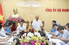 Premier Xuan Phuc elogia avances socioeconómicos de Ha Nam